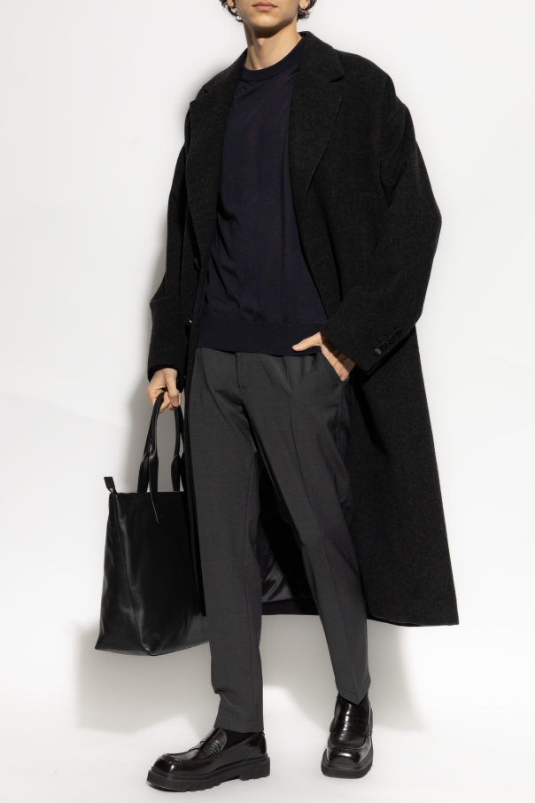 Dolce & Gabbana Silk sweater with embroidered logo