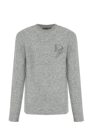 Sweater with embroidered logo od Dolce & Gabbana