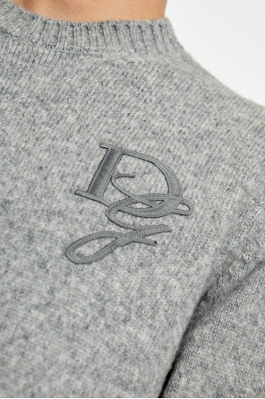 Dolce & Gabbana Sweter z wyszytym logo