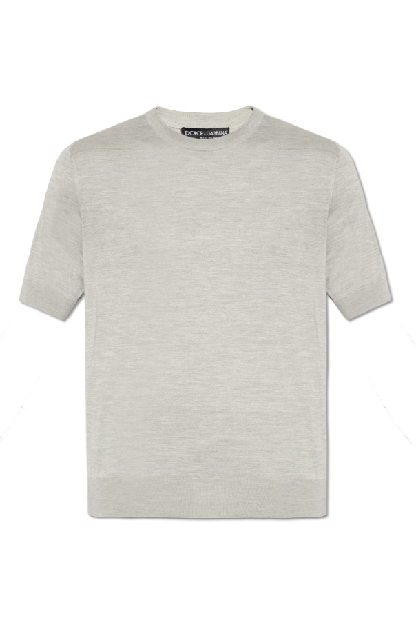 Dolce & Gabbana Dzianinowy t-shirt
