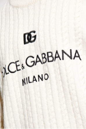 Dolce & Gabbana Sweter z logo