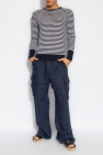 Dolce & Gabbana NAVY BLUE Striped sweater