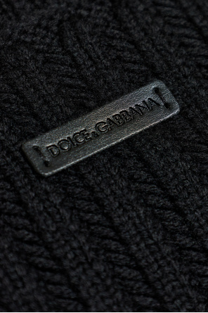 Dolce & Gabbana Wollpullover mit Rundhalsausschnitt
