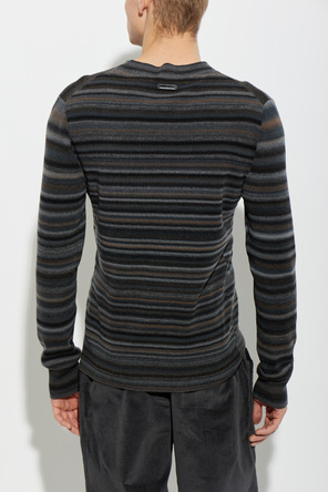 Dolce & Gabbana Wool striped sweatshirt