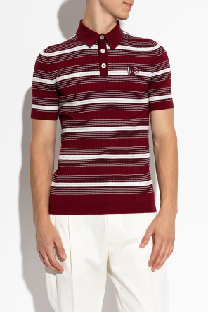 Dolce & Gabbana Polo shirt with stripes pattern