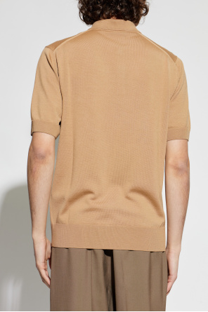 Dolce & Gabbana Polo de lã com aplicação