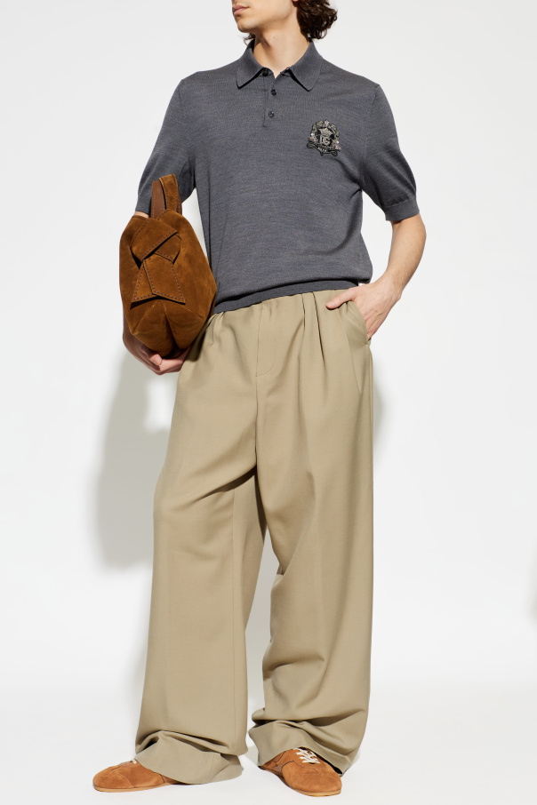 Dolce & Gabbana Wool turtleneck with applique