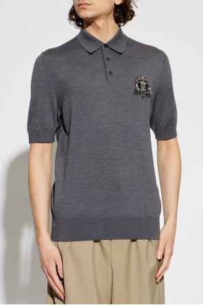 Dolce & Gabbana Wool turtleneck with applique