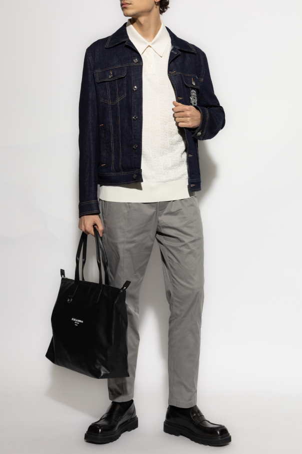 Dolce & Gabbana Silk polo