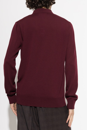Dolce & Gabbana Wool polo shirt with embroidered logo