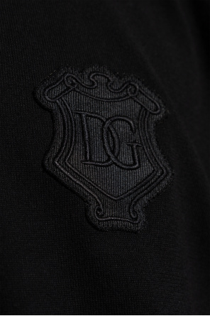 Dolce & Gabbana Bawełniane polo z logo