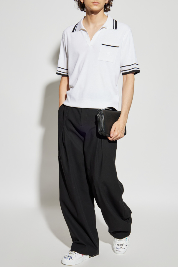 Dolce & Gabbana Polo con bolsillo