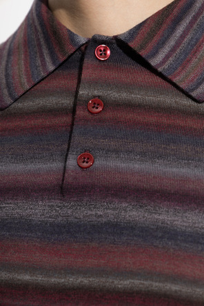 Dolce & Gabbana Wool long-sleeve polo shirt