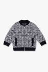 givenchy kids teen holographic logo print playsuit item