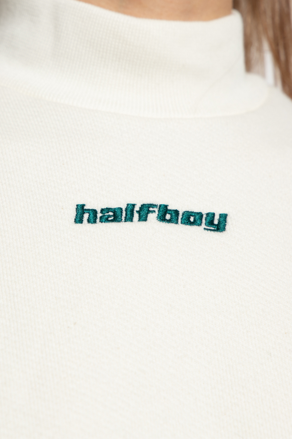 HALFBOY Sweatshirt with standing collar