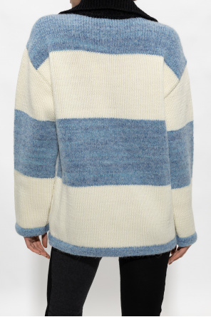 HALFBOY blue Polo sweater