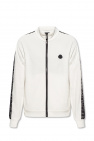 Moncler sweatshirt contrast with stand-up collar