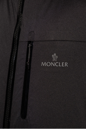 Moncler Woman Knitted Regular Fit Short Sleeve T-Shirt black