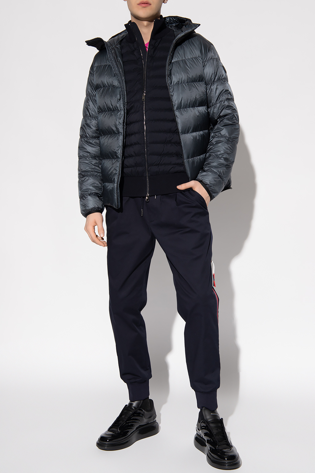 Moncler Sweatshirt with down front