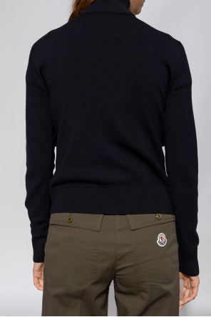 Moncler Cardigan with quilted front