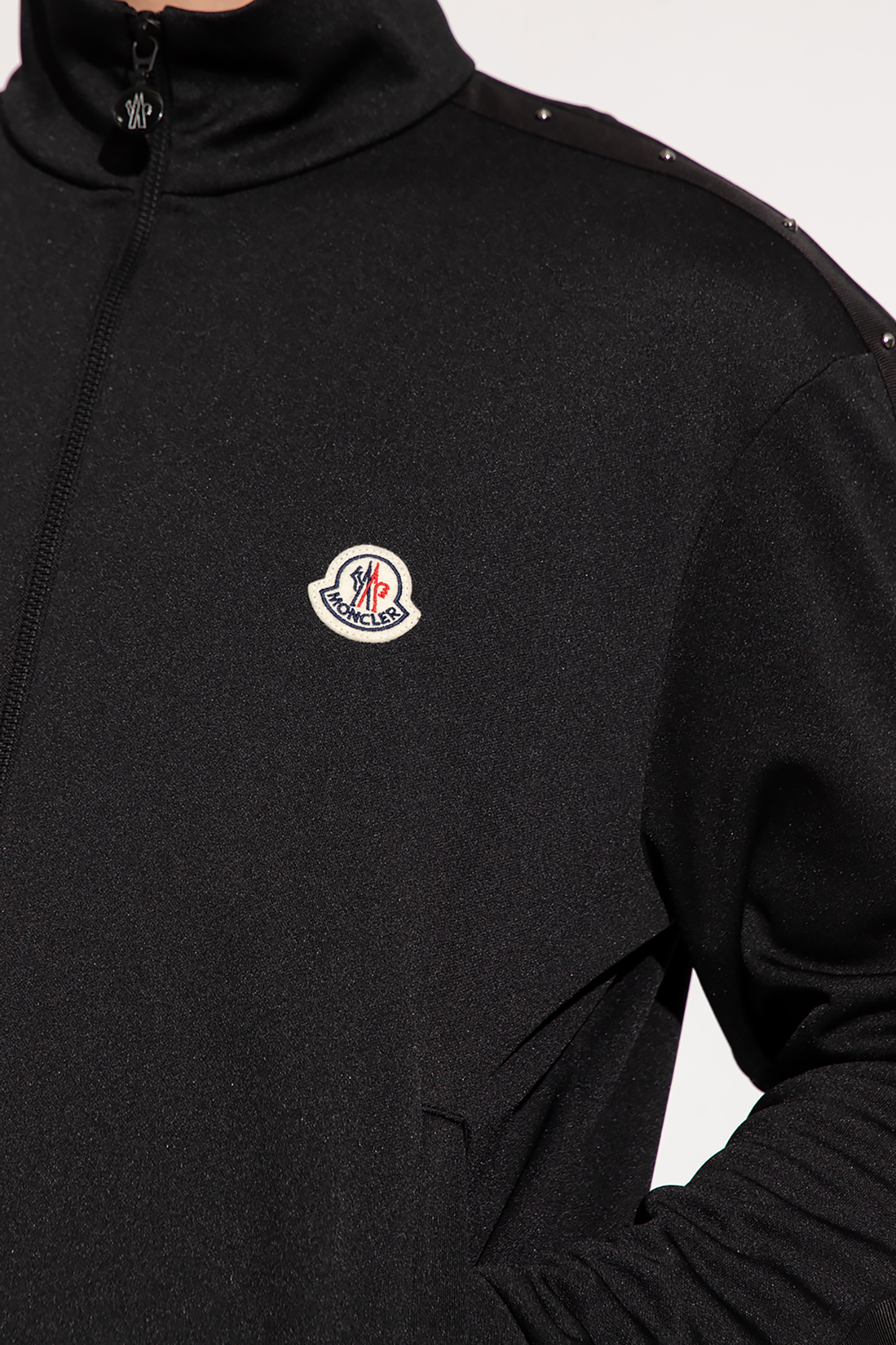 Moncler Track jacket Active with logo patch