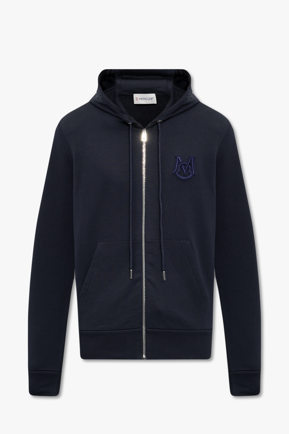 Moncler Zip-up colour-block hoodie