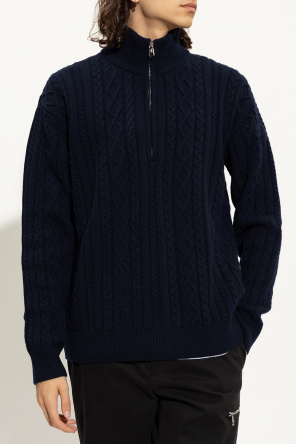 Moncler Wool sweater with high collar