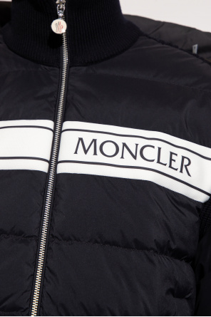 Moncler sweater Manche with down front