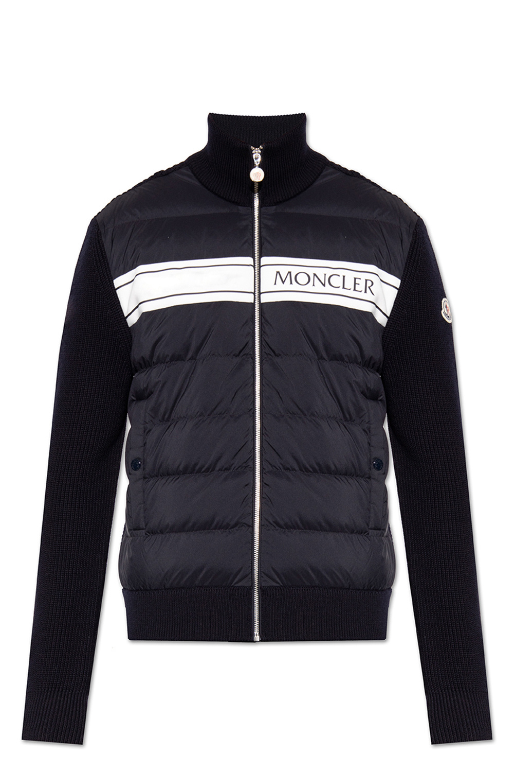 Moncler Sweater with down front