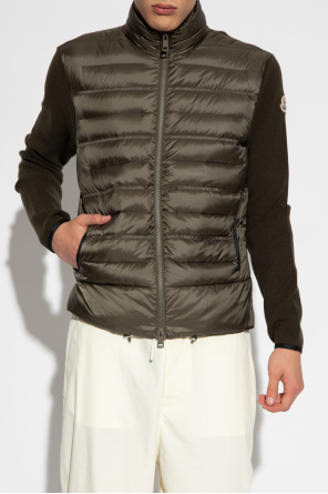 Moncler Craft sweatshirt with down front panel