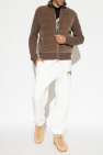 Moncler BROWN Cardigan with logo
