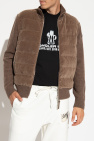 Moncler BROWN Cardigan with logo