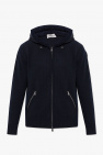 Moncler NAVY BLUE Hooded cardigan