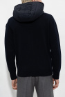 Moncler NAVY BLUE Hooded cardigan