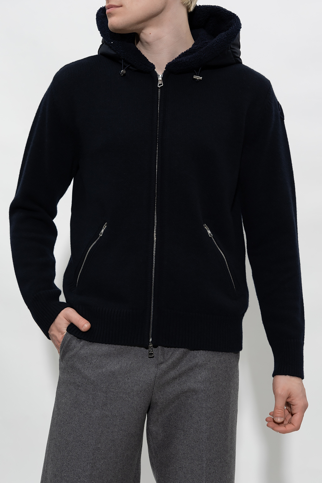 Moncler Hooded cardigan