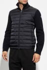 Moncler BLACK Sweatshirt with down front