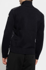 Moncler BLACK Sweatshirt with down front