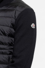 Moncler BLACK Sweatshirt with down front