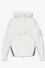 Moncler WHITE Hoodie with logo