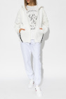 Moncler WHITE Hoodie with logo