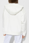 Moncler WHITE Hoodie with logo