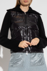 Moncler BLACK Cardigan with down front