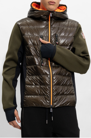 Moncler Grenoble Quiksilver Dome ski jacket in green