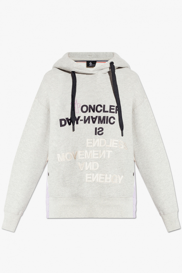 Moncler Grenoble Embroidered hoodie