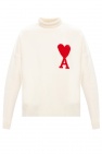 Ami Alexandre Mattiussi cream Turtleneck sweater