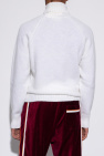 Ami Alexandre Mattiussi panelled zip-up fleece jacket