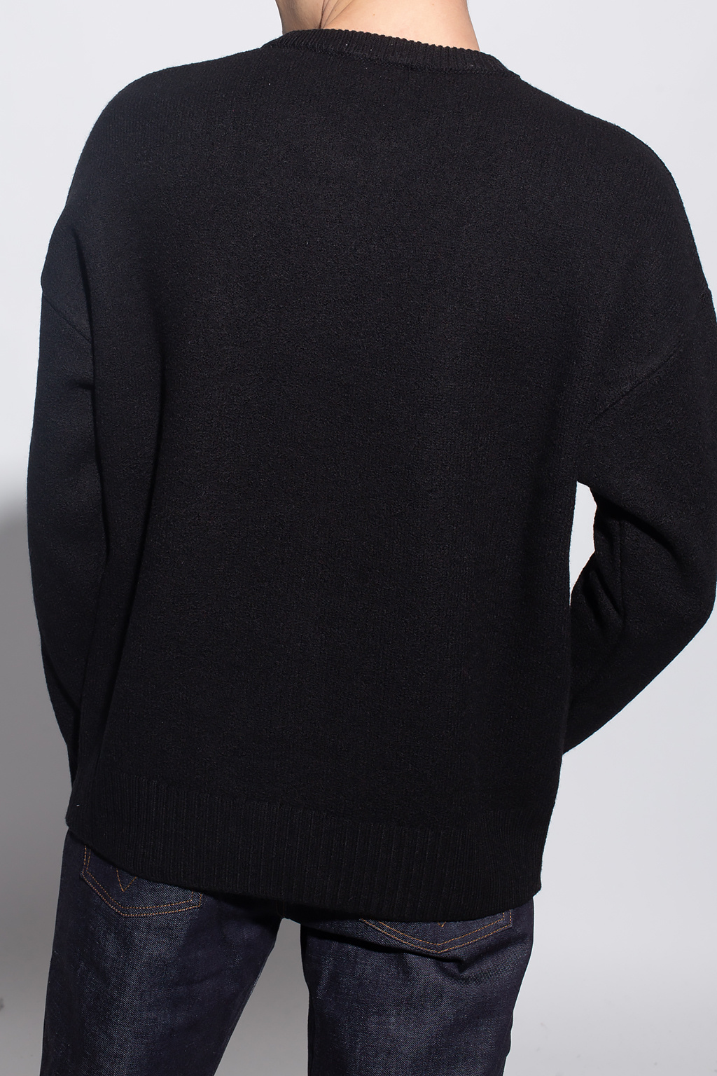 VARSITY COLLARED SWEATSHIRT Wool Franklin sweater