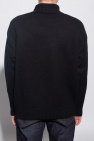 Ami Alexandre Mattiussi BLACK Wool turtleneck sweater