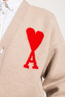 Ami Alexandre Mattiussi Wool cardigan with logo