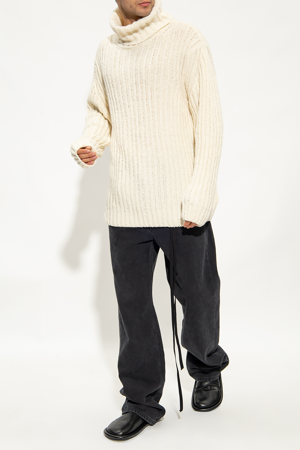 Etudes Eleventy half-zip knit sweater